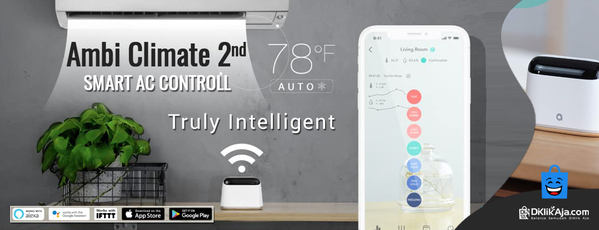 Ambi Climate V2 Smart AC Controller Intl V-C Plug